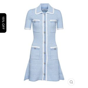 Self-portrait Kitted Dress